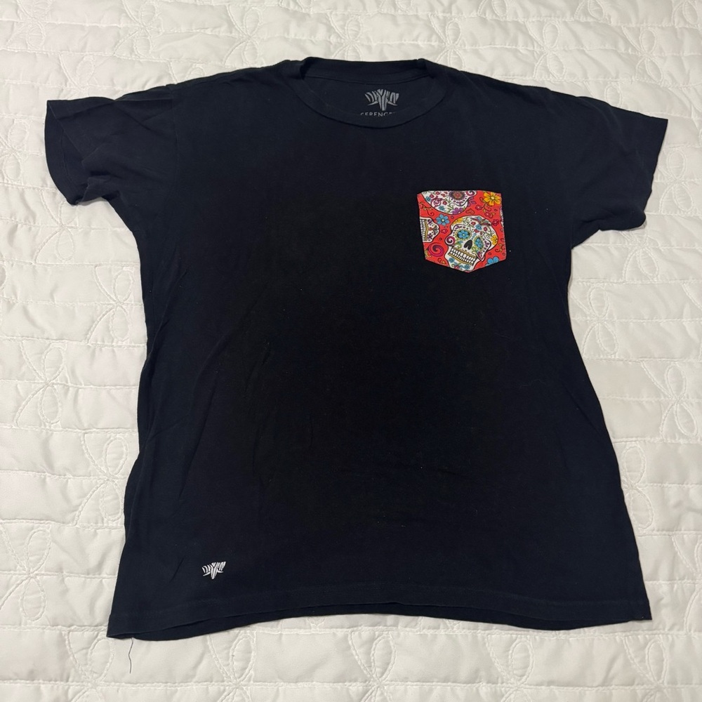 Serengetee Day of the Dead Pocket Shirt